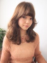【外国人風カラー】ニュアンスガーリーミディアム