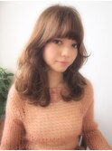 【外国人風カラー】ニュアンスガーリーミディアム