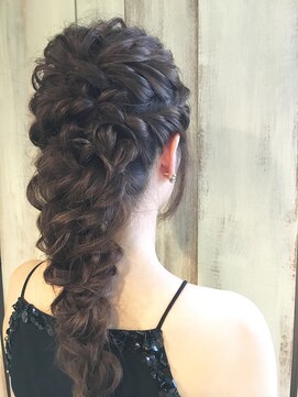 アンフィフォープルコ(AnFye for prco) 【AnFyeforprco】編みおろし☆らふウェーブ♪