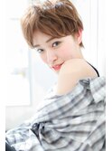 ふんわりハンサムショート