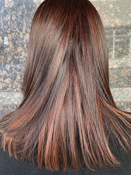 ヘアー カフナ 京急蒲田店(hair kahuna) グレイカラー☆ハイライト☆可愛いピンク系