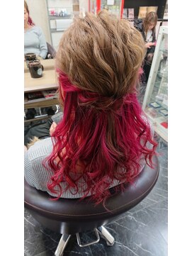 エヌエービー 池袋店(N.A.B.) ハーフアップ