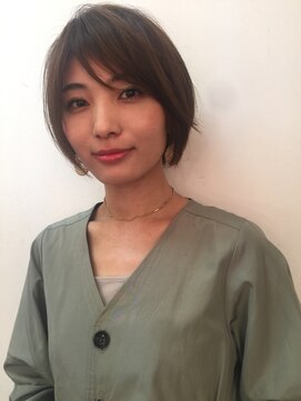 ブーケ(BOUQUET) 美しさが際立つ シンプルストレートひし形ボブ