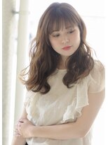 ヘアーアンドエステティック ヴェリス(hair&esthetic Velis) 【Velis】イルミナカラーのモノトーンベージュロングヘア♪