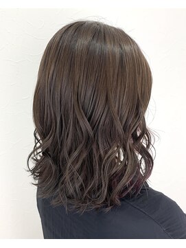 シエル 立川店(CIEL) 《CIEL由井》インナーカラー×パープルピンク