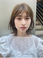 エマ ギンザ(EMMA GINZA)&nbsp;透明感カラー　くびれボブ