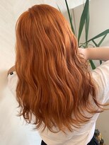 美容室クラフト 神栖店&nbsp;ビビットオレンジカラー