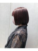 【eddie】赤髪×切りっぱなしボブ