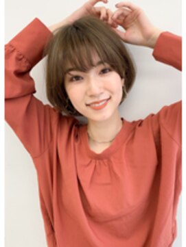 アドレバイハピネス(ADORE by happiness) 大人可愛い  　ひし形シルエットショート　30代40代