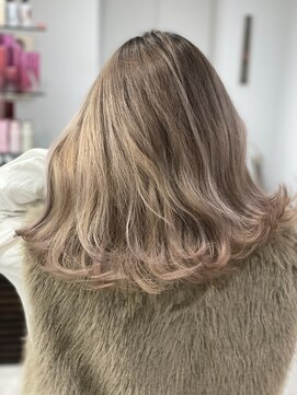 アヴァンス 京橋店(AVANCE) グラデーションハイトーンベージュカラー@京橋