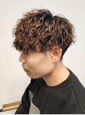 刈り上げセンターパート/波巻きツイストスパイラル/伊勢崎
