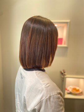 アノ たまプラーザ(ano) ボブベース×艶髪