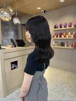 ボタン テンジン(VOTAN tenjin)&nbsp;チョコレートカラー/艶髪/顔周りカット/韓国ヘア/天神