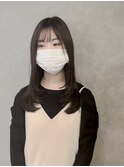 ストレートレイヤー　滋賀　栗東　草津　髪質改善　縮毛矯正