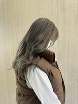 ヘアドレッシング インプローブ 前橋(hair dressing improve)&nbsp;ワンブリーチオリーブグレージュ