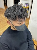 デプト(DEPT.)&nbsp;ツイストスパイラル波巻きパーマツイストパーマメンズマッシュ