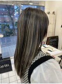 コントラストハイライト/ベージュハイライト