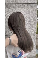 サロンドミルク 新百合ヶ丘店(salon de MiLK)&nbsp;ミルクティーベージュグレージュダブルカラーケアブリーチ