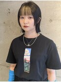 前髪インナーボブ中区袋町