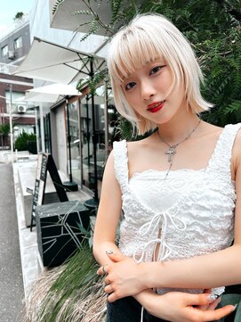 ロジッタ(ROJITHA) 【ROJITHA原宿表参道】ボブスタイル×ハイトーン