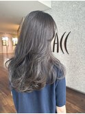 ワンカールで動く大人のロングレイヤーカット
