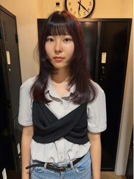 ローレン(LOREN) 前髪/アンブレラカラー/こなれミディ/イメチェン/ウェーブパーマ