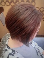 ファイン 美容室 深川店(FINE)&nbsp;20代30代ダブルカラーブリーチ立体感グラデーション透明感