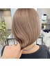 [最旬トレンド透明感ハイトーン]カット+ダブルカラー19500円→16300円/池袋