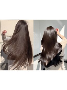 話題の髪質再整トリートメント！ブリーチカラーや縮毛矯正との組み合わせも◎毛先まで潤う美髪へ導きます◇