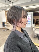 ルアン 上通り(ruen) 熊本 ショートカット インナーカラー ウルフショート 上通り