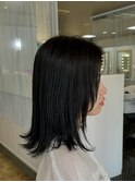 大人可愛い20代30代40代カラー/ミディアム/宮崎