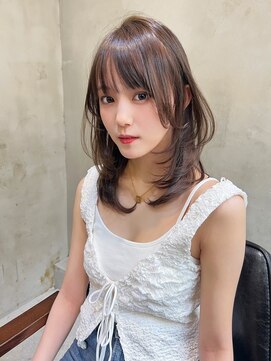 ロロ(ro-ro) 【恵比寿roro】顔まわりレイヤー×柔らかベージュカラー