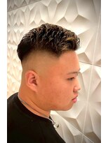 銀座マツナガ 浅草店&nbsp;短髪/スキンフェード/メンズパーマ/アイロンパーマ/ワイルド