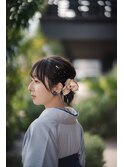 《HAIRZ》大岩真弓　シンプルアップスタイル