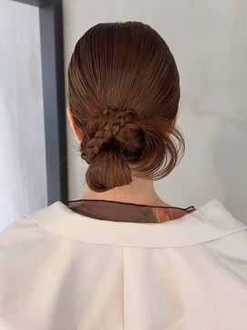 アイティーバイアルバム 松戸店(IT by ALBUM) おくれ毛前髪カット韓国ヘア美髪ミディアム_ba545343