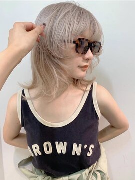 ペレ アネックス 大阪梅田茶屋町店(PELE ANNEX) くびれヘア/アプリコットオレンジ/夏のヘアアレンジ/梅田