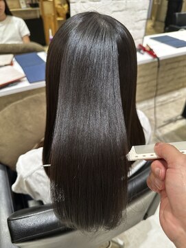 フリーラ 表参道(freera) 髪質改善サラサラプレミアム大人ガーリー韓国ミディアムAライン