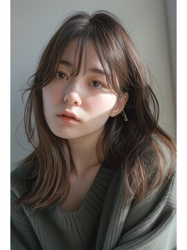 ラナ 新宿(lana) ロング/ブラウン/透明感カラー/似合わせ/【lana hair新宿】