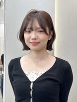 ロンドリゼル 札幌(Lond RiseL)&nbsp;◯ オリーブグレー/韓国/レイヤーカット/髪質改善/縮毛矯正/札幌