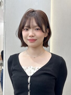 ロンドリゼル 札幌(Lond RiseL) ◯ オリーブグレー/韓国/レイヤーカット/髪質改善/縮毛矯正/札幌