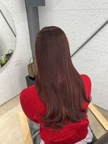 ビーヒアナウ N゜03 金沢駅西店(BE HERE NOW)&nbsp;髪質改善/レッドカラー