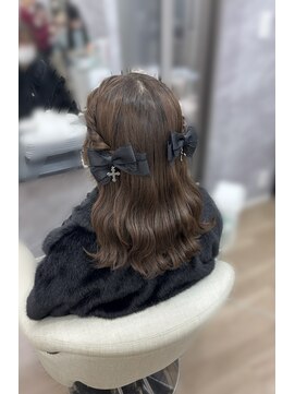 ねじりハーフツイン