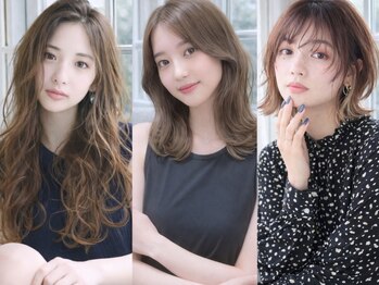 ラブレス グランフロント大阪(LaBless)の写真/顔回りこそ差が出る神技カット◆1mm単位での微調整/鏡を見ながら似合わせをするから理想以上の仕上がりに♪