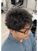 スパイキーパーマ