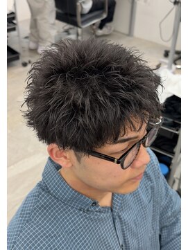 ゴールドシブヤ(GOALD SHIBUYA) スパイキーパーマ