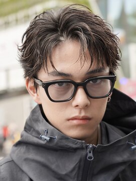 フィフスパーク(fifth PARK) 渋谷フェザーパーマ毛流れノーセット社会人ヘアニュアンスパーマ