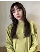 プーネ(puune)&nbsp;姫カットでおしゃれなロングスタイルに