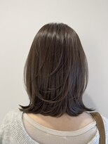 ムード(MOOD,)&nbsp;イメチェン/ピンクベージュ/アンブレラカラー/前髪/銀座駅