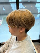 ヘアーショップ エヌアンドエー 越谷店(hair shop N&A) ナチュラルブラウン×外ハネミディ