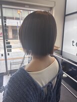 テット 郡山駅前店(tet) 切りっぱなしボブ♪